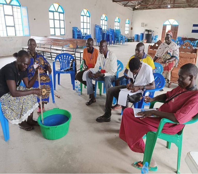 Group Gathering in Africa